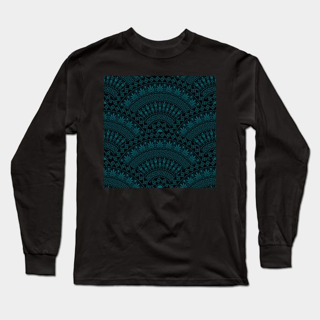 ornament Long Sleeve T-Shirt by kavalenkava